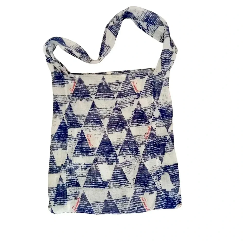 4/$20 Free People Linen Tote Bag - Picture 1 of 2
